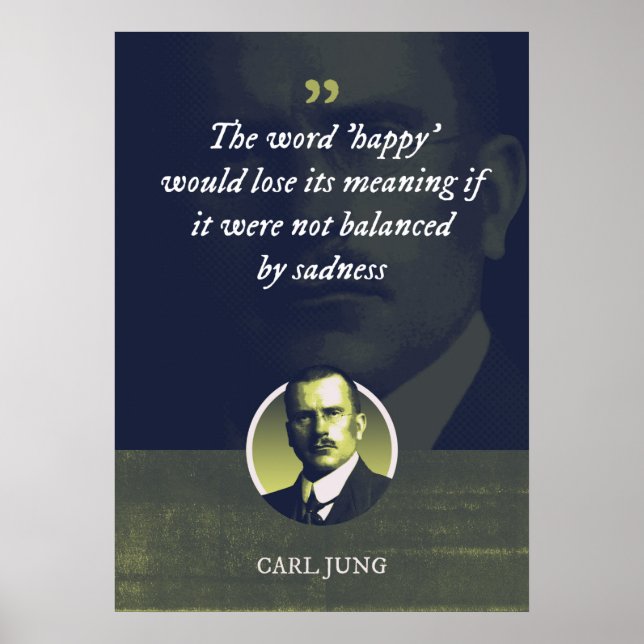 Ord "lycklig" skulle förlora sin mening om det vor poster (Framsidan)