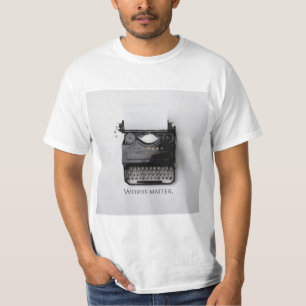 Ord Matter Typewriter T Shirt