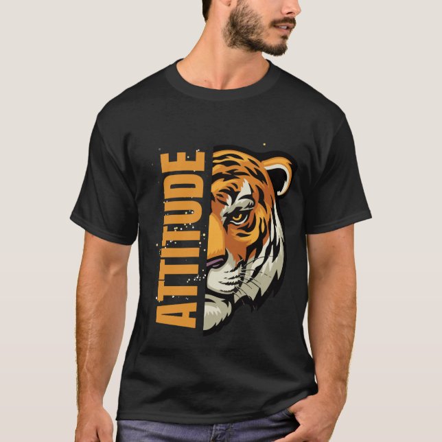 ord med lejona ansikte t shirt (Framsida)