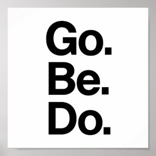 Ord, Motivering, Retro Poster