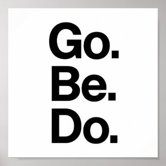 Ord, Motivering, Retro Poster