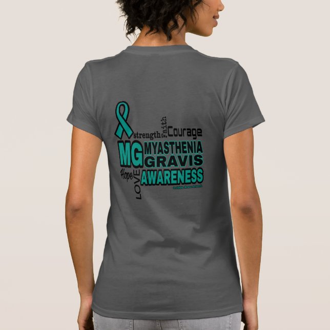 Ord… Myasthenia Gravis T Shirt (Baksida)
