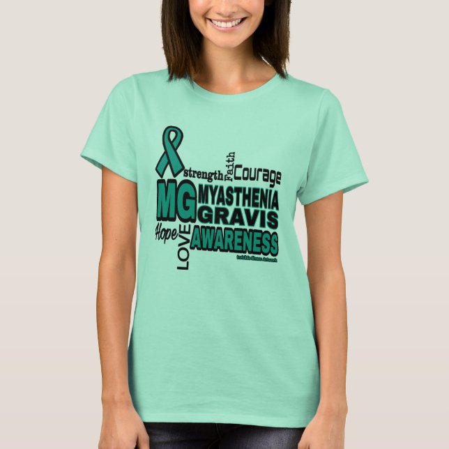 Ord… Myasthenia Gravis T Shirt (Framsida)