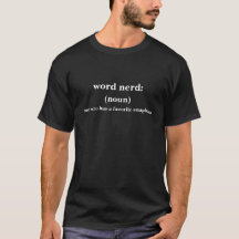 Ord Nerd Definition T-Shirt