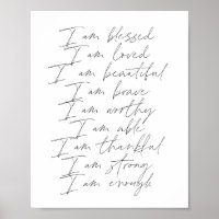 Ord of Affirmation: Jag är välsignad och älskad va