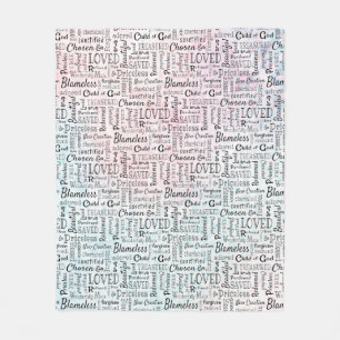 Ord of Affirmation Ord Art Fleecefilt