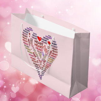 Ord of Heart Large Gift Bag