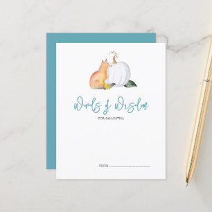 Ord of Wisdom Advice Fall Pumpkin Fox