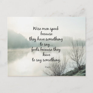 Ord of Wisdom Vykort