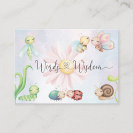 Ord om visdomens ökända lilla regnbåge i Kärlek Kr Tilläggskort