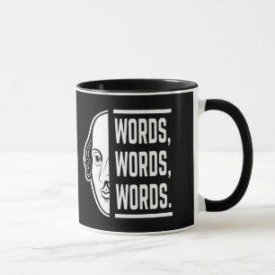 Ord Ord Ord Shakespeare Quote Thespian Mugg