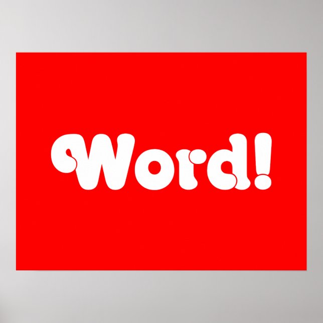 Ord! Poster (Framsidan)