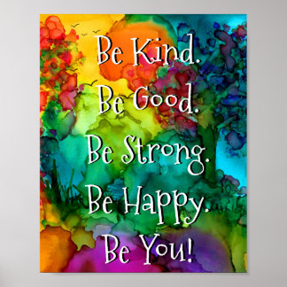 Ord Poster färgstarka motiv och inspirationer