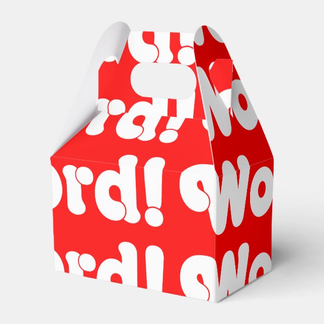 Ord! Presentaskar (Framsidan Sidan)