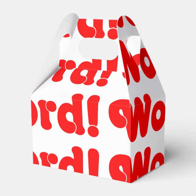 Ord! Presentaskar (Framsidan Sidan)