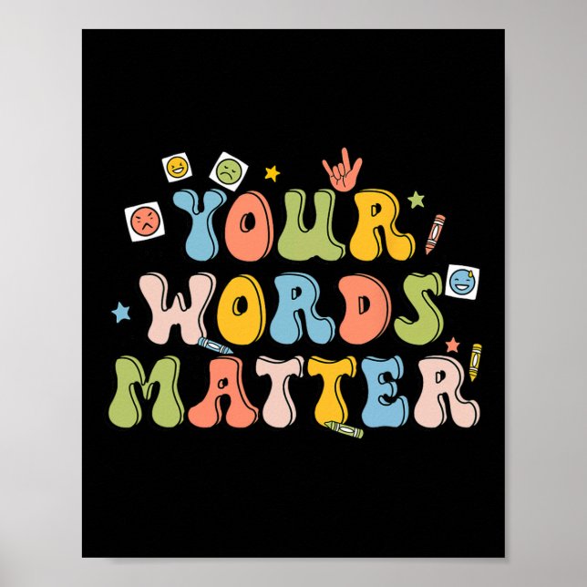 Ord Problem Retro-patolog Mental Health Awar Poster (Framsidan)