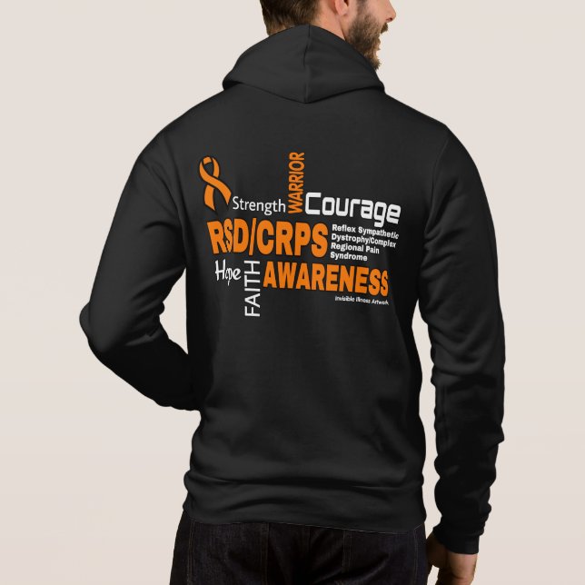 Ord...RSD/CRPS Hoodie T Shirt (Baksida)