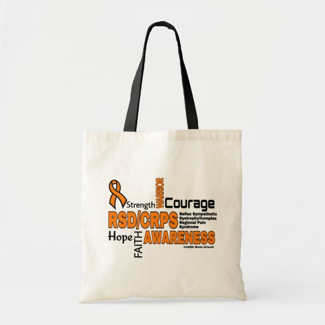 Ord...RSD/CRPS Totebag Tygkasse (Framsidan)
