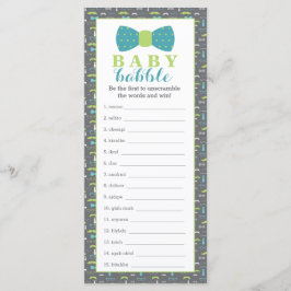 Ord Scramble Game, Baby Shower, 25-pack