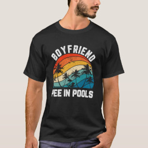 Ord skämtar Sarcastic Retro Boykompis Pee in Poo T Shirt