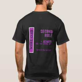 Ord till de oroliga – Första regeln T-shirt