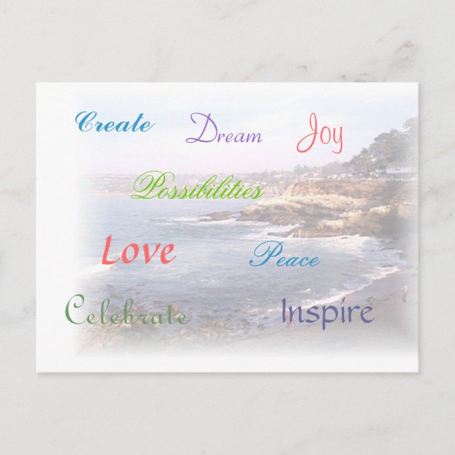 Ord till Live by Vykort (Framsida)