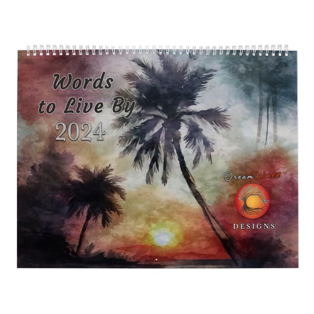 Ord till Live till - 2024 Kalender (Omslag)