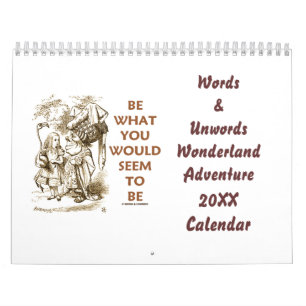 Ord & Unwords Wonderland Äventyr 20XX Kalender