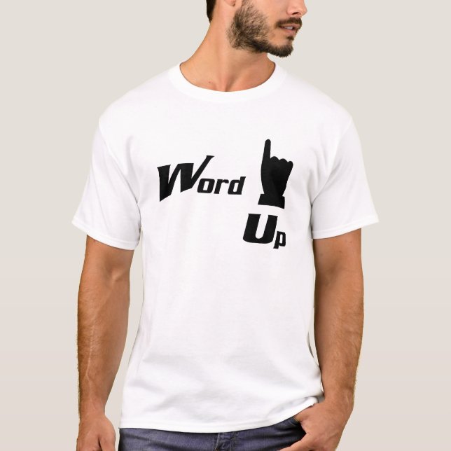 Ord upp t-shirt (Framsida)