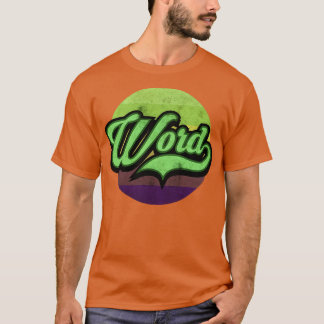 Ord uppåt t shirt