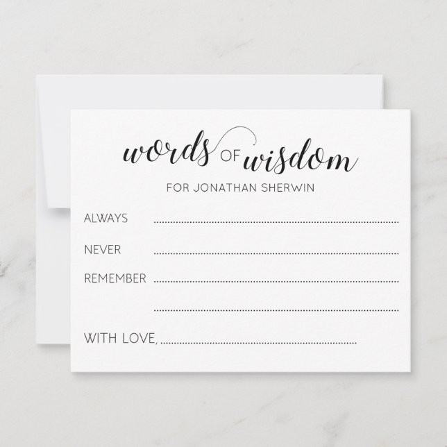 Ord Wisdom Studenten Advice for Student (Framsida)