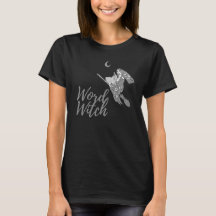 Ord Witch T-Shirt - Design 2 (svart)