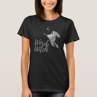 Ord Witch T-Shirt - Design 2 (svart)