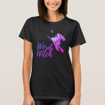 Ord Witch T-Shirt - Design 3 (Rockin' Lila!)