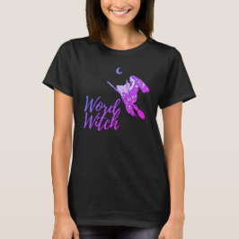 Ord Witch T-Shirt - Design 3 (Rockin' Lila!)
