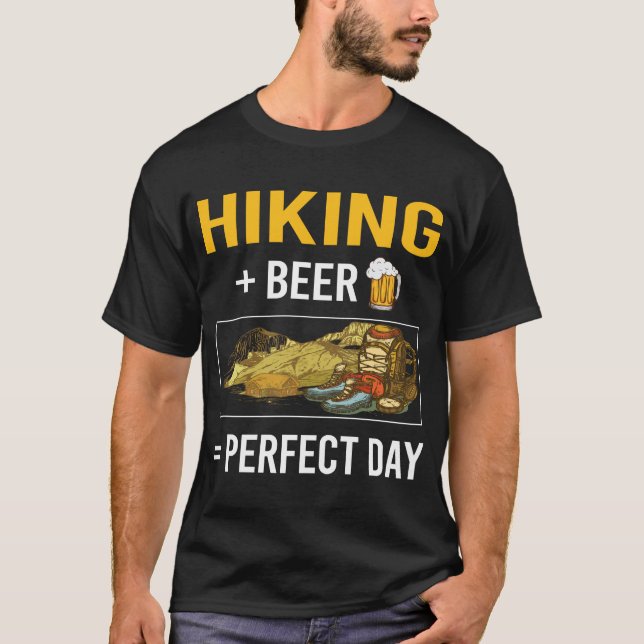 Ördagshandel Hike Hiker T Shirt (Framsida)