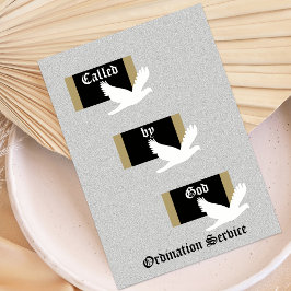 Ordainee to be Church Ordination Call Inbjudningar