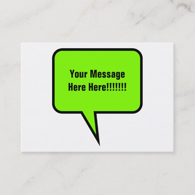 Ordballong Visitkort (Framsida)