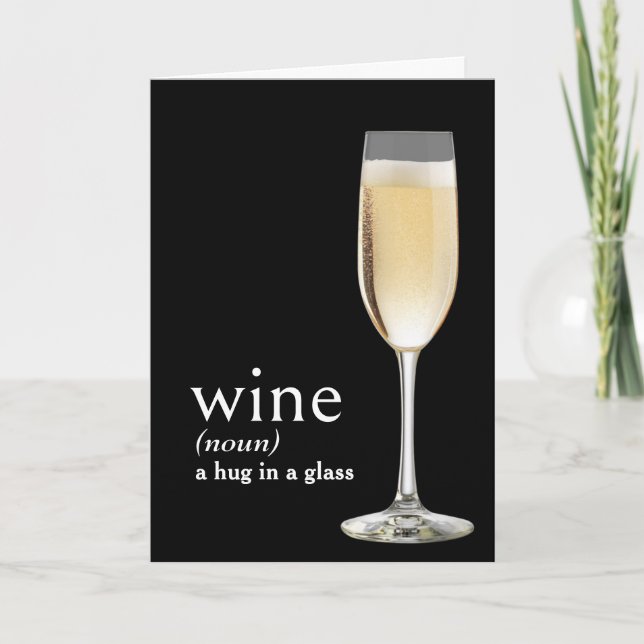 Ordbokens definition av VIN för födelsedagen Kort (Framsida)