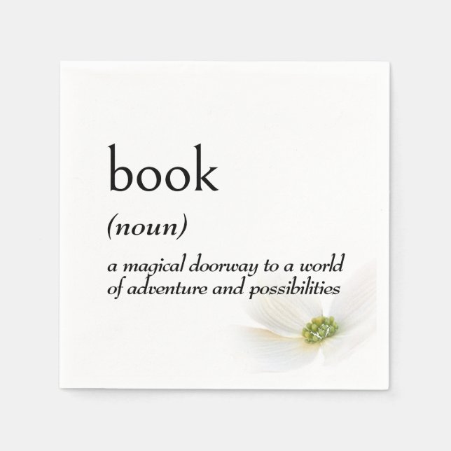 Ordboksdefinition för BOK Pappersservett (Framsidan)