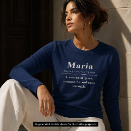 Ordboksnamn Betydelse Definition Kvinnors T Shirt