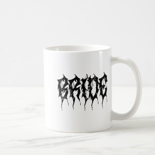 Orde1 Bröllop Bachelorette Party Spooky Season Kaffemugg (Höger)