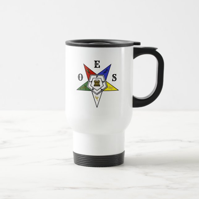 Orden av Eastern Star Emblem för Orden Resemugg (Höger)