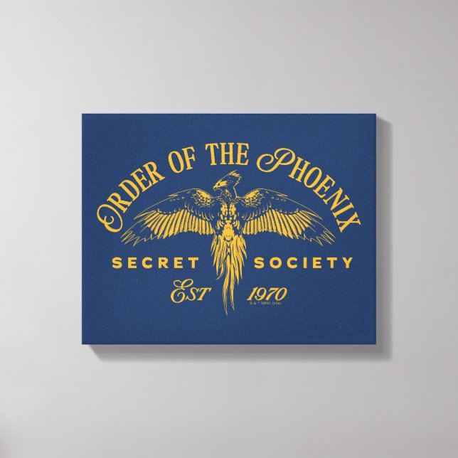 ORDER FÖR PHOENIX Secret Society Graphic Canvastryck (Framsida)