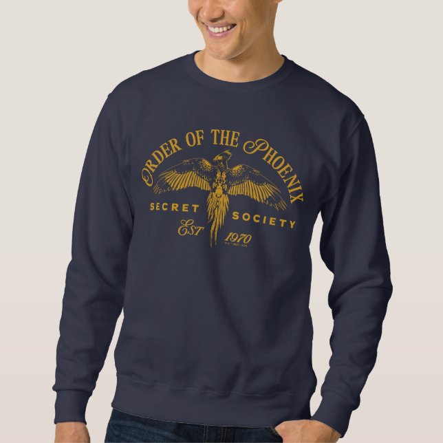 ORDER FÖR PHOENIX Secret Society Graphic Lång Ärmad Tröja (Framsida)