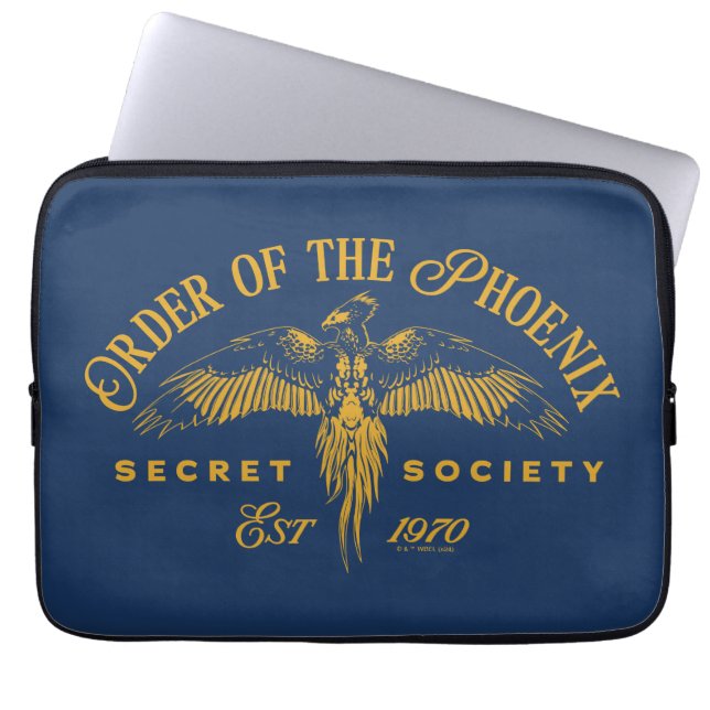 ORDER FÖR PHOENIX Secret Society Graphic Laptop Fodral (Framsidan)