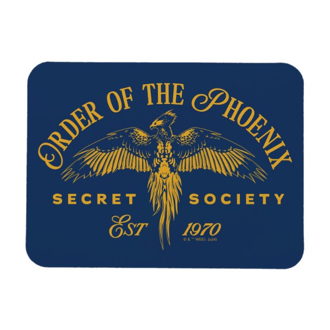 ORDER FÖR PHOENIX Secret Society Graphic Magnet (Horisontell)