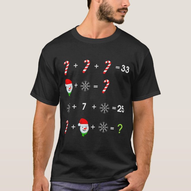 Order Of Operations Quiz Funny Math Teacher Christ T Shirt (Framsida)