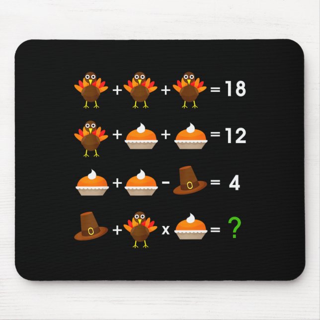 Order Of Operations Thanksgiving Quiz Funny Math T Musmatta (Framsidan)