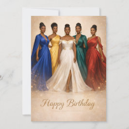 Order of the Eastern Star Birthday Card Inbjudningar